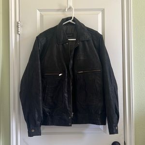 Burk’s Bay NRA soft leather jacket NWT